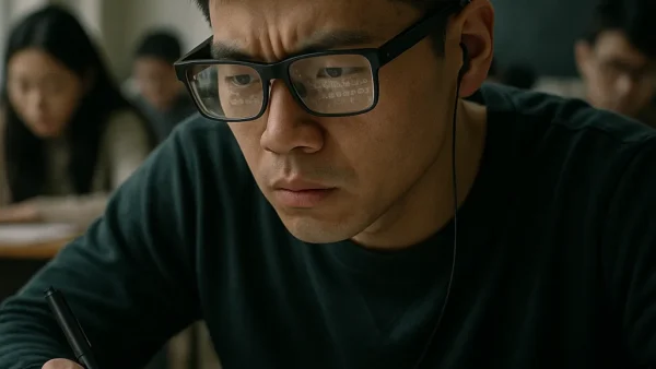 AI brýle umožňují masivní podvádění u zkoušek, Asie bije na poplach