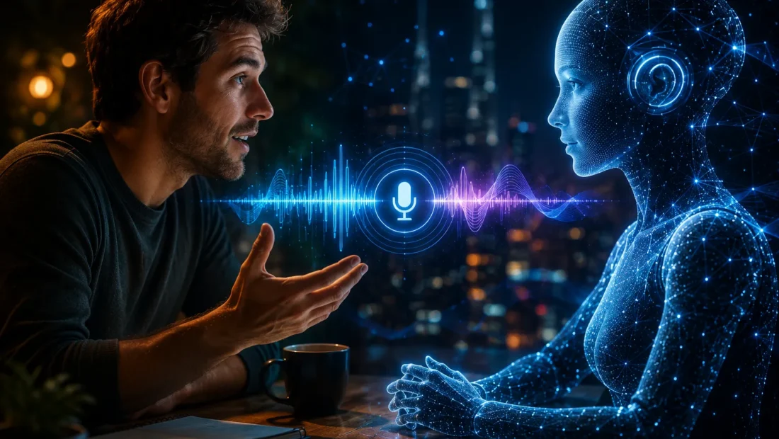 Ilustrace hlasového modelu GPT-Live od OpenAI