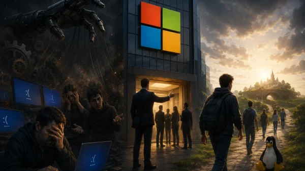 Microsoft učí prodejce shazovat konkurenci. Sám přitom ztrácí důvěru uživatelů