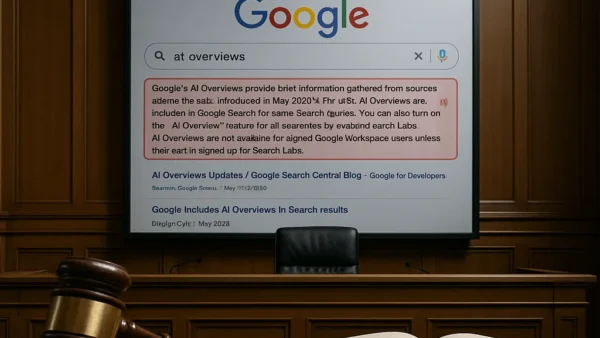 Německý soud rozhodl: Google nese odpovědnost za výstupy své AI