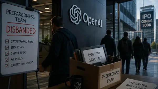 OpenAI rozpustila tým Preparedness. Bezpečnost je prý teď všude