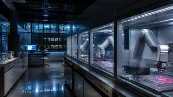 Vivodyne: AI objev léků brzdí špatná data, startup staví robotické laboratoře