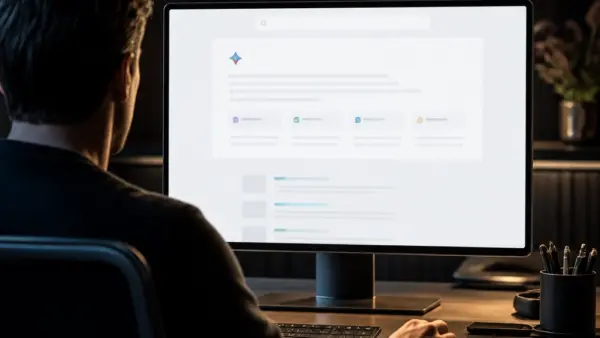 Google u části dotazů automaticky rozbaluje AI přehledy a odsouvá odkazy níž