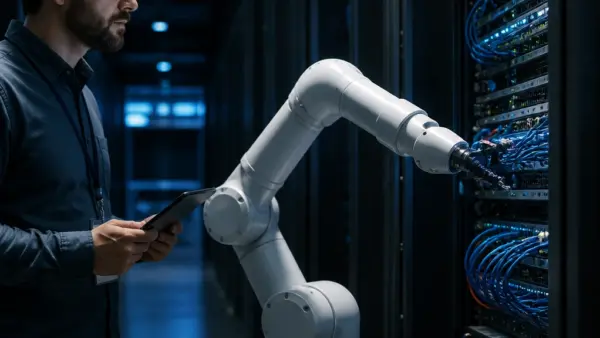 Meta testuje roboty pro přepojování kabelů a restartování serverů v datacentrech