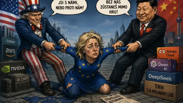 AI studená válka začíná. Amerika říká světu: buď s námi, nebo s Čínou