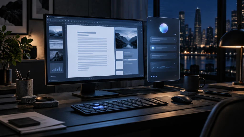 Desktopová aplikace Gemini na počítači s Windows