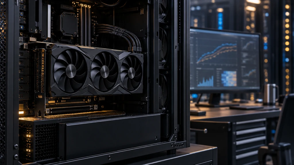 GPU workstation pro měření inference jazykových modelů