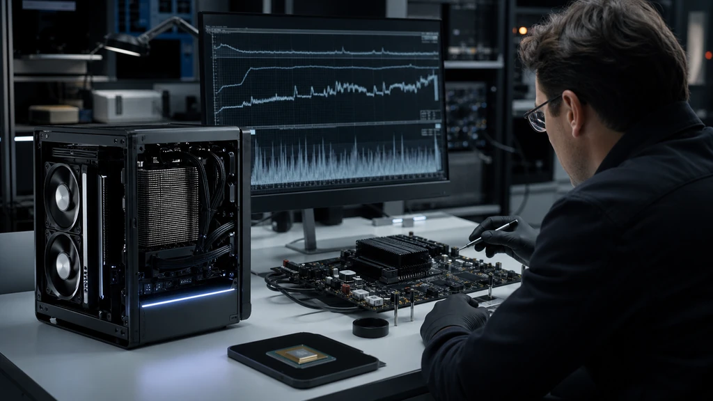 CPU workstation provádí rychlé maticové výpočty