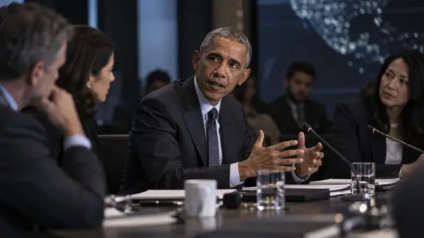 Obama chce, aby demokraté připravili plán pro bezpečnější AI