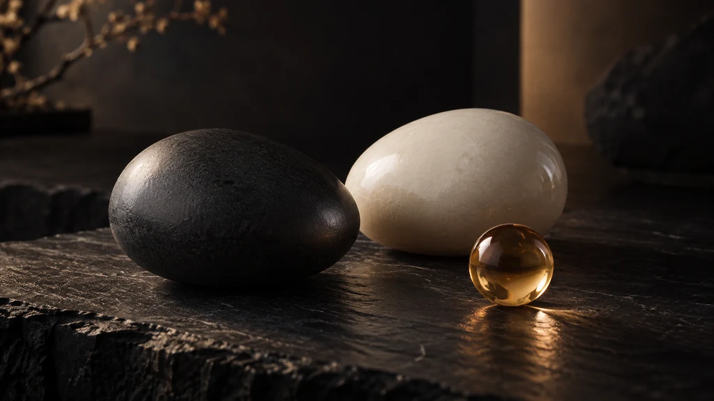 Minimalist still life symbolizující kompaktní rozhodovací model Oryn