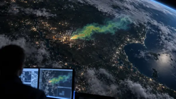 Google: AI z vesmíru hledá úniky metanu