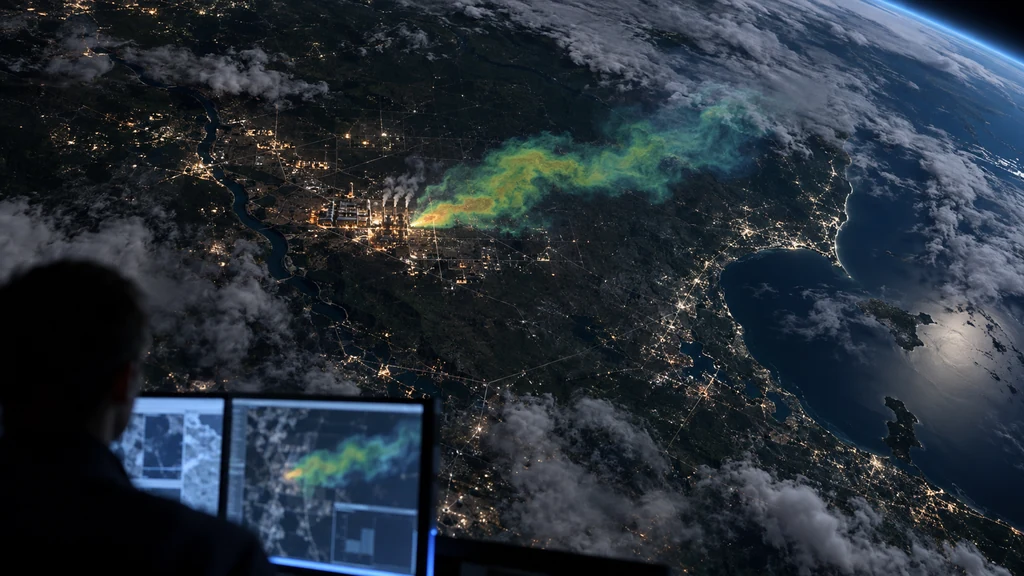 Satellite mapping of methane emissions with AI