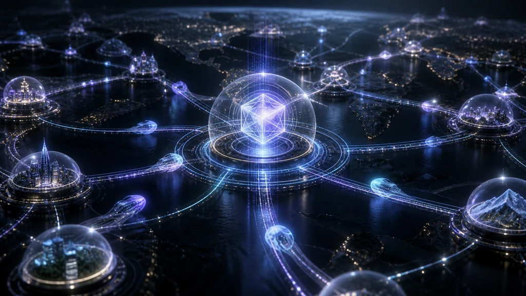 Ilustrace k identitnímu protokolu pro AI agenty
