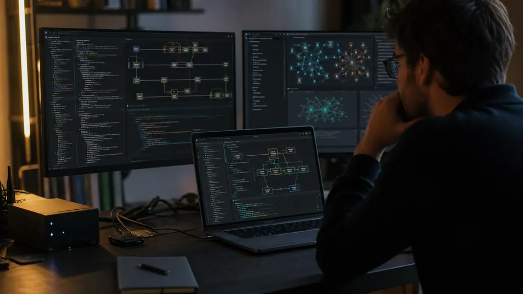 Vývojář směruje úkoly mezi lokálními AI coding agenty