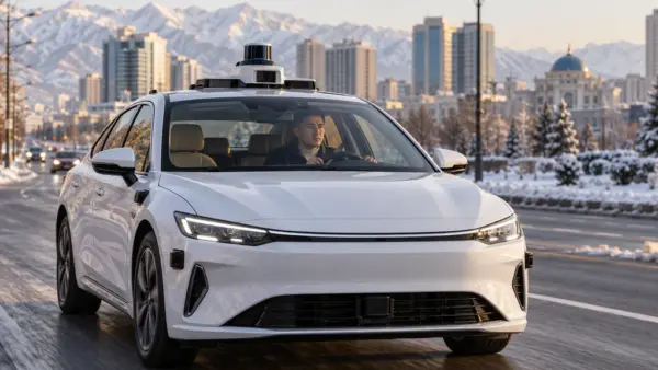 inDrive plánuje s Pony.ai a Nvidií testy robotaxi v Kazachstánu