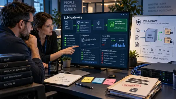 Consus se na Launch HN představil jako LLM brána pro citlivá data