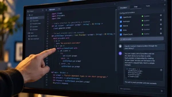 LeanLLM přináší jednotné rozhraní pro LLM do Lean 4
