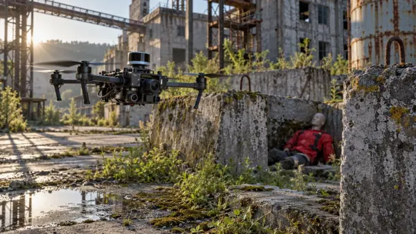 Český dron Fly4Future hledá osoby podle hlasového zadání i bez GPS
