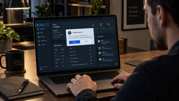 VeerHost spouští VeerAI pro správu hostingu s potvrzováním změn