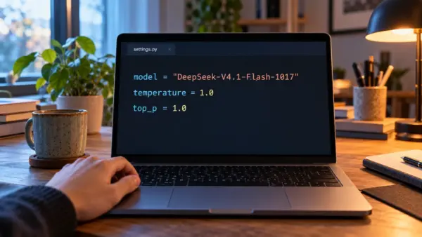 DeepSeek vydal V4.1 Flash 1017, aktualizace míří na programování a práci agentů