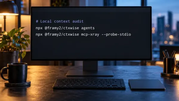 CtxWise kontroluje objem kontextu a pravidla pro Claude Code, Codex a Cursor