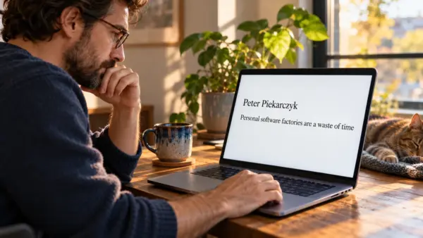 Piekarczyk radí vývojářům stavět produkty místo osobních továren na AI software
