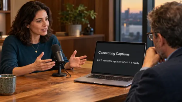 Connecting Captions přepisuje a překládá řeč přímo na Macu