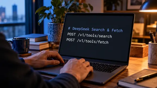 DeepSeek otevírá vlastní webové vyhledávání přes Search a Fetch API