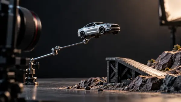 Flying Car AI vyrábí krátké kaskadérské klipy z fotografie auta či produktu