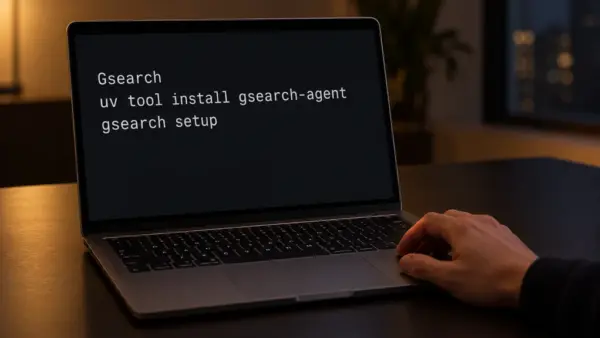 Gsearch zpřístupňuje AI agentům výsledky Googlu přes skutečný Firefox
