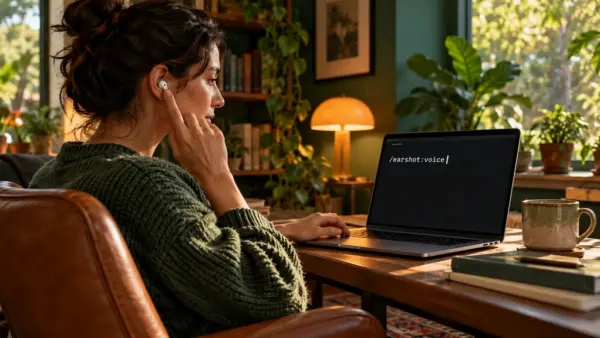 Earshot přidává hlasové odpovědi Claude Code a ovládání přes AirPods