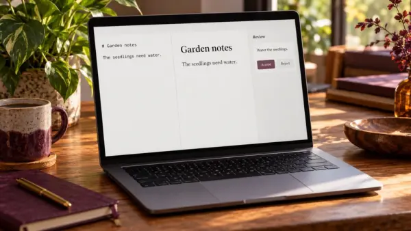 Textus propojuje vizuální Markdown editor s AI nástroji a vlastními modely
