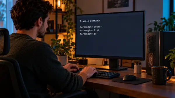 Taraengine nabízí lokální provoz modelů s katalogem a připnutým llama.cpp