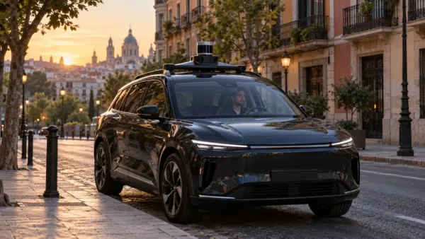 Bolt vybral Nvidia Alpamayo pro evropská robotaxi Lucid, sběr dat začne v Madridu