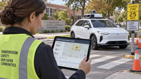 NHTSA posuzuje stížnost na robotaxi Tesly u škol