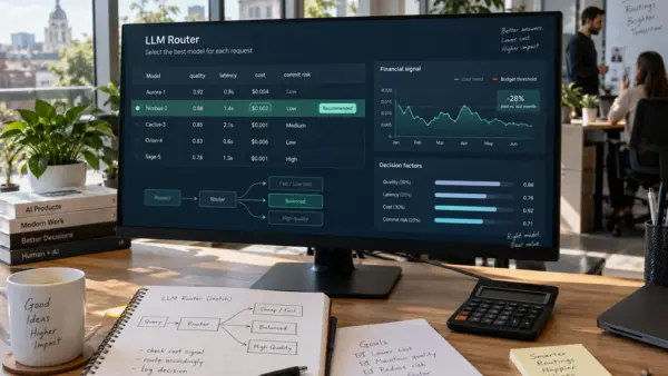 Commit-Aware Router přidává finanční signál do routování LLM